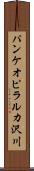 パンケオピラルカ沢川 Scroll