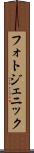 フォトジェニック Scroll