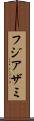 フジアザミ Scroll