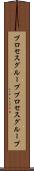 プロセスグループ Scroll