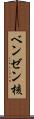 ベンゼン核 Scroll