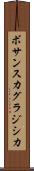ボサンスカグラジシカ Scroll