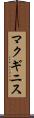 マクギニス Scroll