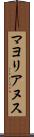 マヨリアヌス Scroll