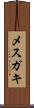 メスガキ Scroll