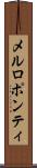 メルロポンティ Scroll