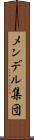 メンデル集団 Scroll