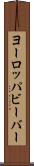 ヨーロッパビーバー Scroll