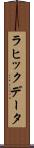 ラヒックデータ Scroll