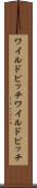 ワイルドピッチ Scroll