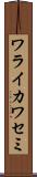 ワライカワセミ Scroll