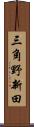 三角野新田 Scroll