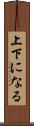 上下になる Scroll