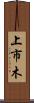 上市木 Scroll