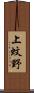 上蚊野 Scroll