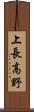 上長高野 Scroll