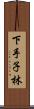 下手子林 Scroll