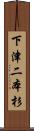 下津二本杉 Scroll
