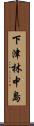 下津林中島 Scroll