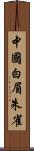 中國白眉朱雀 Scroll