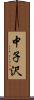 中子沢 Scroll