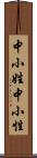 中小姓;中小性 Scroll