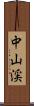 中山渓 Scroll