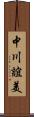 中川誼美 Scroll