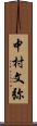 中村文弥 Scroll