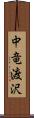 中竜渡沢 Scroll