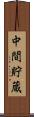 中間貯蔵 Scroll