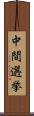 中間選挙 Scroll
