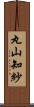 丸山知紗 Scroll