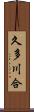 久多川合 Scroll