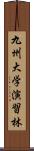 九州大学演習林 Scroll