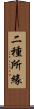 二種所緣 Scroll