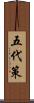 五代策 Scroll