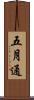 五月通 Scroll