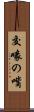 交喙の嘴 Scroll