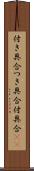 付き具合 Scroll