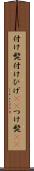 付け髭 Scroll