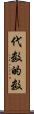 代数的数 Scroll
