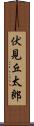 伏見丘太郎 Scroll