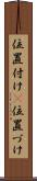 位置付け(P) Scroll