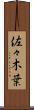 佐々木葉 Scroll