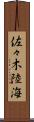佐々木陸海 Scroll