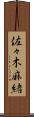 佐々木麻緒 Scroll