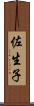 佐生子 Scroll