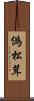 偽松茸 Scroll