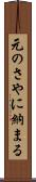 元のさやに納まる Scroll